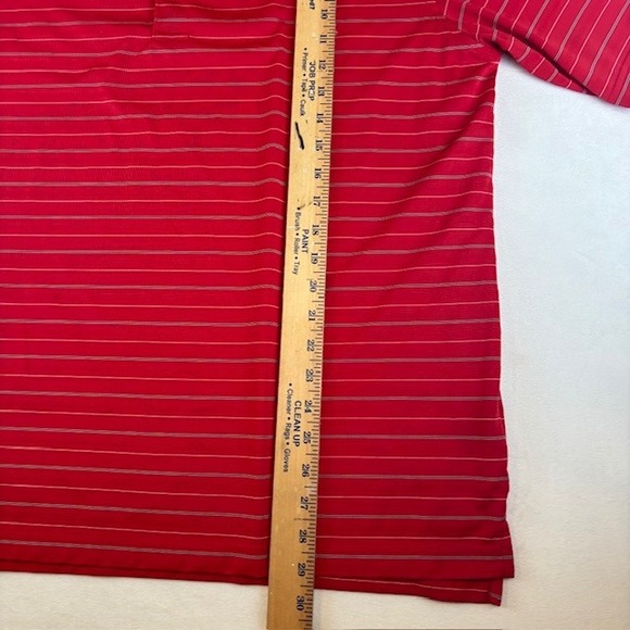 Nicklaus Golf Polo Lot of 2 Men's Shirts Striped Moisture Wicking Athletic Large - Picture 5 of 15